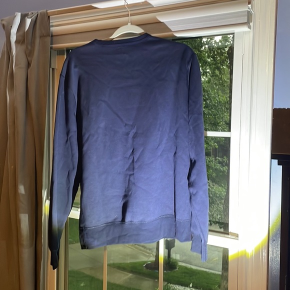 Polo Ralph Lauren Men’s Performance Giant “P” Sweatshirt in Navy - Picture 4 of 4